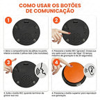 Botão De Gravação De Voz Para Comunicação Pet