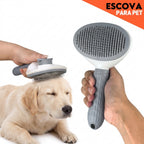 Escova pet removedora de pelos