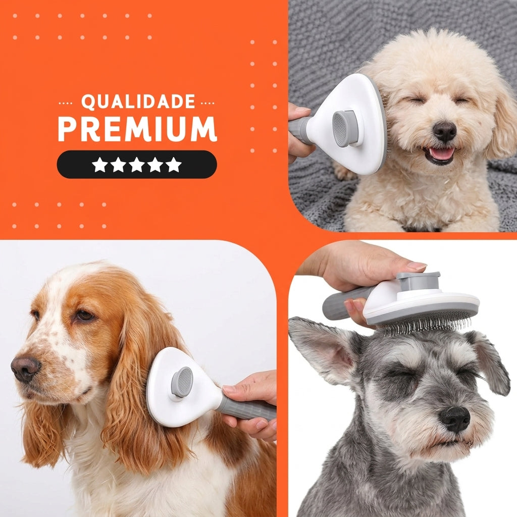 Escova pet removedora de pelos