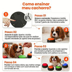 Botão De Gravação De Voz Para Comunicação Pet